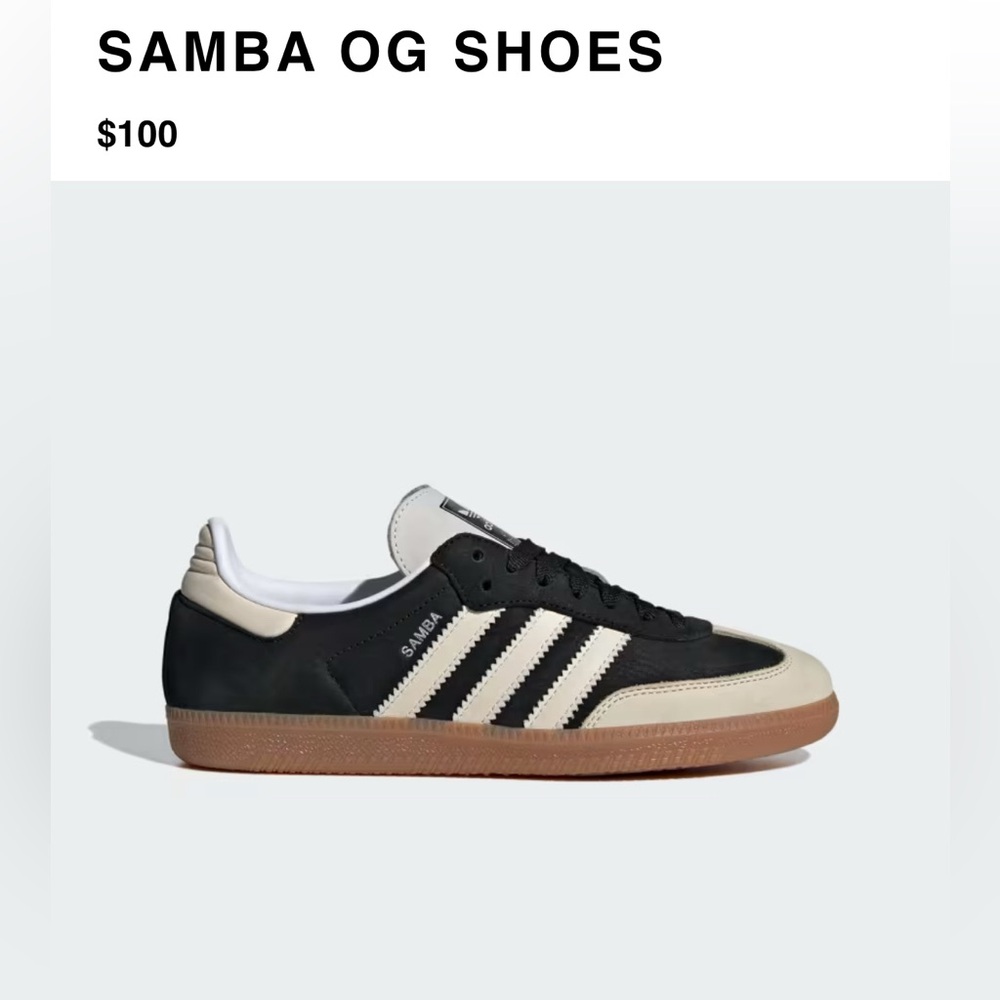 Samba OG shoes - women’s 6.5